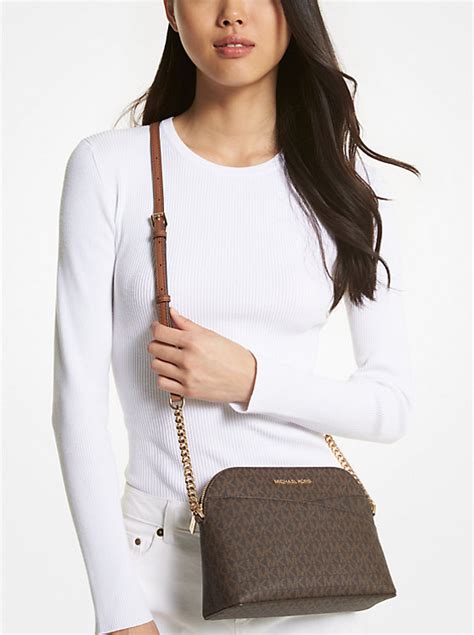 official outlet women michael michael kors chain logo crossbody 코디|michael Kors Outlet wallets.